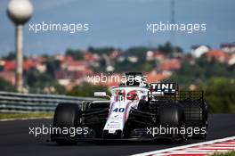 Robert Kubica (POL) Williams FW41 Reserve and Development Driver. 01.08.2018. Formula 1 Testing, Budapest, Hungary.