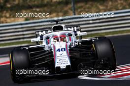 Robert Kubica (POL) Williams FW41 Reserve and Development Driver. 01.08.2018. Formula 1 Testing, Budapest, Hungary.