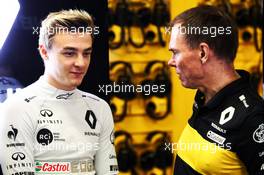 (L to R): Artem Markelov (RUS) Renault Sport F1 Team Test and Development Driver with Alan Permane (GBR) Renault Sport F1 Team Trackside Operations Director. 01.08.2018. Formula 1 Testing, Budapest, Hungary.