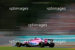 Esteban Ocon (FRA) Force India F1  31.08.2018. Formula 1 World Championship, Rd 14, Italian Grand Prix, Monza, Italy, Practice Day.