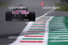 Sergio Perez (MEX) Sahara Force India F1   31.08.2018. Formula 1 World Championship, Rd 14, Italian Grand Prix, Monza, Italy, Practice Day.