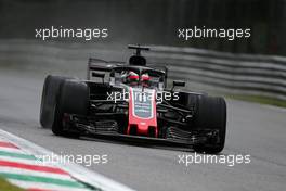 Romain Grosjean (FRA) Haas F1 Team  31.08.2018. Formula 1 World Championship, Rd 14, Italian Grand Prix, Monza, Italy, Practice Day.