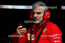 Maurizio Arrivabene (ITA) Ferrari Team Principal. 31.08.2018. Formula 1 World Championship, Rd 14, Italian Grand Prix, Monza, Italy, Practice Day.