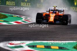 Lando Norris (GBR) McLaren MCL33 Test Driver. 31.08.2018. Formula 1 World Championship, Rd 14, Italian Grand Prix, Monza, Italy, Practice Day.