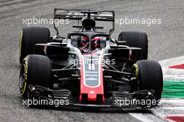 Romain Grosjean (FRA) Haas F1 Team VF-18. 31.08.2018. Formula 1 World Championship, Rd 14, Italian Grand Prix, Monza, Italy, Practice Day.