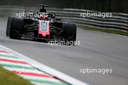 Romain Grosjean (FRA) Haas F1 Team  31.08.2018. Formula 1 World Championship, Rd 14, Italian Grand Prix, Monza, Italy, Practice Day.