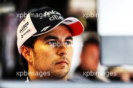 Sergio Perez (MEX) Racing Point Force India F1 Team. 31.08.2018. Formula 1 World Championship, Rd 14, Italian Grand Prix, Monza, Italy, Practice Day.