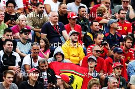 Fans in the grandstand. 31.08.2018. Formula 1 World Championship, Rd 14, Italian Grand Prix, Monza, Italy, Practice Day.