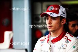 Charles Leclerc (MON) Sauber F1 Team. 31.08.2018. Formula 1 World Championship, Rd 14, Italian Grand Prix, Monza, Italy, Practice Day.