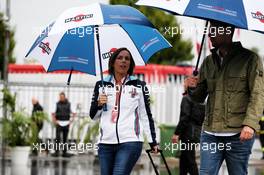 Claire Williams (GBR) Williams Deputy Team Principal. 31.08.2018. Formula 1 World Championship, Rd 14, Italian Grand Prix, Monza, Italy, Practice Day.