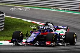 Brendon Hartley (NZL) Scuderia Toro Rosso STR13. 31.08.2018. Formula 1 World Championship, Rd 14, Italian Grand Prix, Monza, Italy, Practice Day.