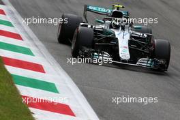 Valtteri Bottas (FIN) Mercedes AMG F1  31.08.2018. Formula 1 World Championship, Rd 14, Italian Grand Prix, Monza, Italy, Practice Day.