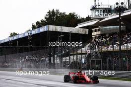 Kimi Raikkonen (FIN) Ferrari SF71H. 31.08.2018. Formula 1 World Championship, Rd 14, Italian Grand Prix, Monza, Italy, Practice Day.