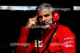 Maurizio Arrivabene (ITA) Ferrari Team Principal. 31.08.2018. Formula 1 World Championship, Rd 14, Italian Grand Prix, Monza, Italy, Practice Day.