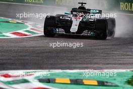 Lewis Hamilton (GBR) Mercedes AMG F1 W09. 31.08.2018. Formula 1 World Championship, Rd 14, Italian Grand Prix, Monza, Italy, Practice Day.