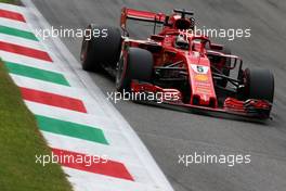 Sebastian Vettel (GER) Scuderia Ferrari  31.08.2018. Formula 1 World Championship, Rd 14, Italian Grand Prix, Monza, Italy, Practice Day.
