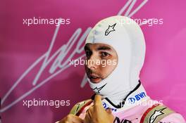 Sergio Perez (MEX) Racing Point Force India F1 Team. 02.09.2018. Formula 1 World Championship, Rd 14, Italian Grand Prix, Monza, Italy, Race Day.