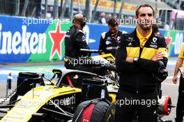 Cyril Abiteboul (FRA) Renault Sport F1 Managing Director on the grid. 02.09.2018. Formula 1 World Championship, Rd 14, Italian Grand Prix, Monza, Italy, Race Day.
