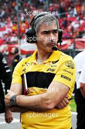 Nick Chester (GBR) Renault Sport F1 Team Chassis Technical Director on the grid. 02.09.2018. Formula 1 World Championship, Rd 14, Italian Grand Prix, Monza, Italy, Race Day.