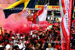 Fans invade the circuit at the podium. 02.09.2018. Formula 1 World Championship, Rd 14, Italian Grand Prix, Monza, Italy, Race Day.