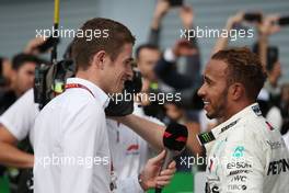 Lewis Hamilton (GBR) Mercedes AMG F1   02.09.2018. Formula 1 World Championship, Rd 14, Italian Grand Prix, Monza, Italy, Race Day.