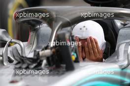 1st place Lewis Hamilton (GBR) Mercedes AMG F1 W09. 02.09.2018. Formula 1 World Championship, Rd 14, Italian Grand Prix, Monza, Italy, Race Day.