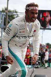 1st place Lewis Hamilton (GBR) Mercedes AMG F1 W09. 02.09.2018. Formula 1 World Championship, Rd 14, Italian Grand Prix, Monza, Italy, Race Day.