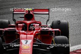 Kimi Raikkonen (FIN) Ferrari SF71H - worn rear tyre. 02.09.2018. Formula 1 World Championship, Rd 14, Italian Grand Prix, Monza, Italy, Race Day.