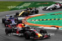 Daniel Ricciardo (AUS) Red Bull Racing RB14. 02.09.2018. Formula 1 World Championship, Rd 14, Italian Grand Prix, Monza, Italy, Race Day.