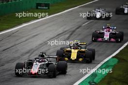 Romain Grosjean (FRA) Haas F1 Team VF-18. 02.09.2018. Formula 1 World Championship, Rd 14, Italian Grand Prix, Monza, Italy, Race Day.