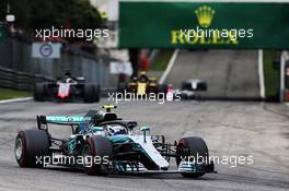 Valtteri Bottas (FIN) Mercedes AMG F1 W09. 02.09.2018. Formula 1 World Championship, Rd 14, Italian Grand Prix, Monza, Italy, Race Day.