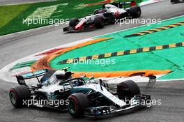 Valtteri Bottas (FIN) Mercedes AMG F1 W09. 02.09.2018. Formula 1 World Championship, Rd 14, Italian Grand Prix, Monza, Italy, Race Day.