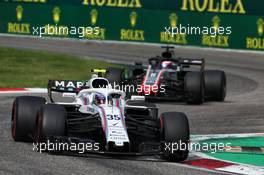 Sergey Sirotkin (RUS) Williams FW41. 02.09.2018. Formula 1 World Championship, Rd 14, Italian Grand Prix, Monza, Italy, Race Day.