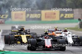 Kevin Magnussen (DEN) Haas VF-18 at the start of the race. 02.09.2018. Formula 1 World Championship, Rd 14, Italian Grand Prix, Monza, Italy, Race Day.