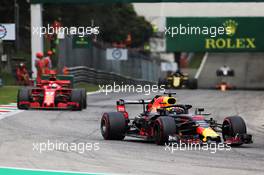Daniel Ricciardo (AUS) Red Bull Racing RB14. 02.09.2018. Formula 1 World Championship, Rd 14, Italian Grand Prix, Monza, Italy, Race Day.