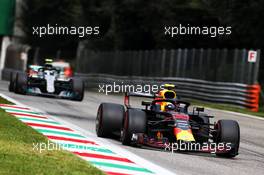 Max Verstappen (NLD) Red Bull Racing RB14. 02.09.2018. Formula 1 World Championship, Rd 14, Italian Grand Prix, Monza, Italy, Race Day.