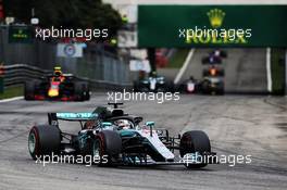 Lewis Hamilton (GBR) Mercedes AMG F1 W09. 02.09.2018. Formula 1 World Championship, Rd 14, Italian Grand Prix, Monza, Italy, Race Day.