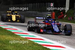 Pierre Gasly (FRA) Scuderia Toro Rosso STR13. 02.09.2018. Formula 1 World Championship, Rd 14, Italian Grand Prix, Monza, Italy, Race Day.