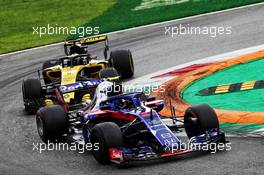 Pierre Gasly (FRA) Scuderia Toro Rosso STR13. 02.09.2018. Formula 1 World Championship, Rd 14, Italian Grand Prix, Monza, Italy, Race Day.