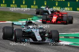 Valtteri Bottas (FIN) Mercedes AMG F1 W09. 02.09.2018. Formula 1 World Championship, Rd 14, Italian Grand Prix, Monza, Italy, Race Day.