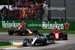 Lewis Hamilton (GBR) Mercedes AMG F1 W09. 02.09.2018. Formula 1 World Championship, Rd 14, Italian Grand Prix, Monza, Italy, Race Day.