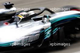 Lewis Hamilton (GBR) Mercedes AMG F1 W09. 01.09.2018. Formula 1 World Championship, Rd 14, Italian Grand Prix, Monza, Italy, Qualifying Day.