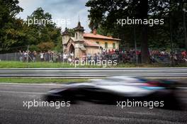 Lance Stroll (CDN) Williams FW41. 01.09.2018. Formula 1 World Championship, Rd 14, Italian Grand Prix, Monza, Italy, Qualifying Day.