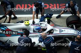 Sergey Sirotkin (RUS) Williams FW41. 01.09.2018. Formula 1 World Championship, Rd 14, Italian Grand Prix, Monza, Italy, Qualifying Day.