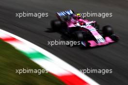 Esteban Ocon (FRA) Racing Point Force India F1 VJM11. 01.09.2018. Formula 1 World Championship, Rd 14, Italian Grand Prix, Monza, Italy, Qualifying Day.
