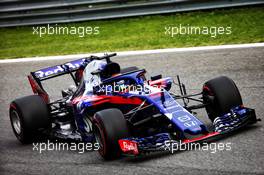 Brendon Hartley (NZL) Scuderia Toro Rosso STR13. 01.09.2018. Formula 1 World Championship, Rd 14, Italian Grand Prix, Monza, Italy, Qualifying Day.