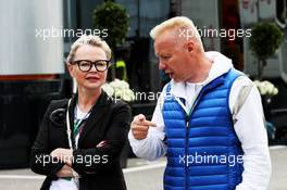 Dmitry Mazepin (BLR) Uralchem Chairman (Right). 01.09.2018. Formula 1 World Championship, Rd 14, Italian Grand Prix, Monza, Italy, Qualifying Day.