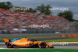 Stoffel Vandoorne (BEL) McLaren F1  01.09.2018. Formula 1 World Championship, Rd 14, Italian Grand Prix, Monza, Italy, Qualifying Day.