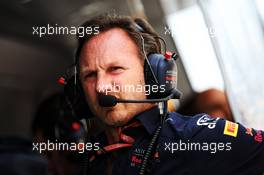 Christian Horner (GBR) Red Bull Racing Team Principal. 01.09.2018. Formula 1 World Championship, Rd 14, Italian Grand Prix, Monza, Italy, Qualifying Day.
