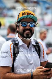 NOT Fernando Alonso (ESP) McLaren! 01.09.2018. Formula 1 World Championship, Rd 14, Italian Grand Prix, Monza, Italy, Qualifying Day.